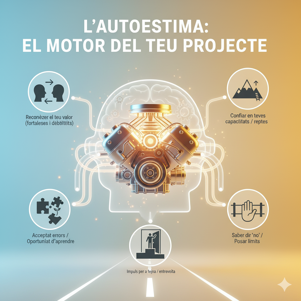 L’autoestima: El motor del teu projecte